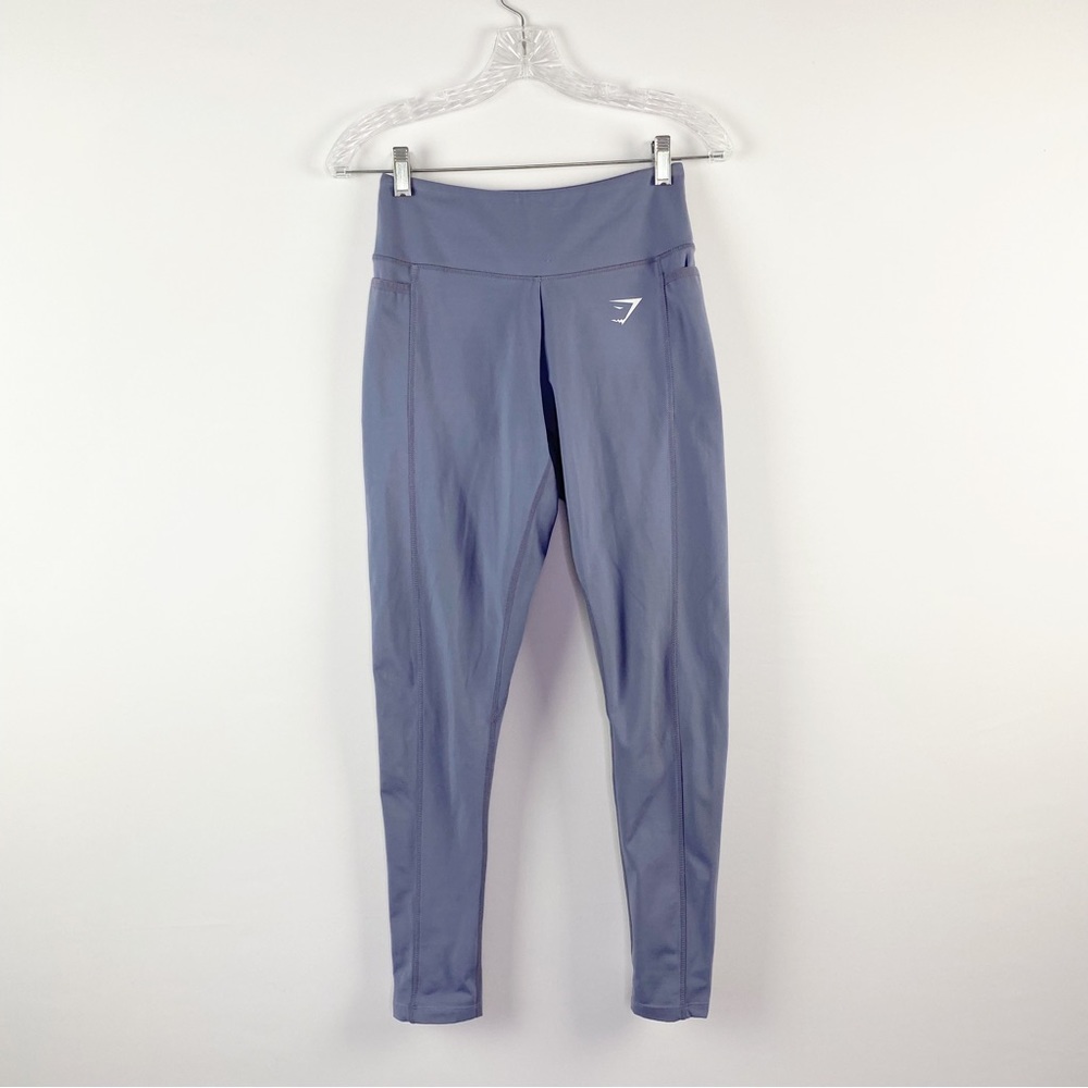 Gymshark Gray Blue Workout Leggings Size S